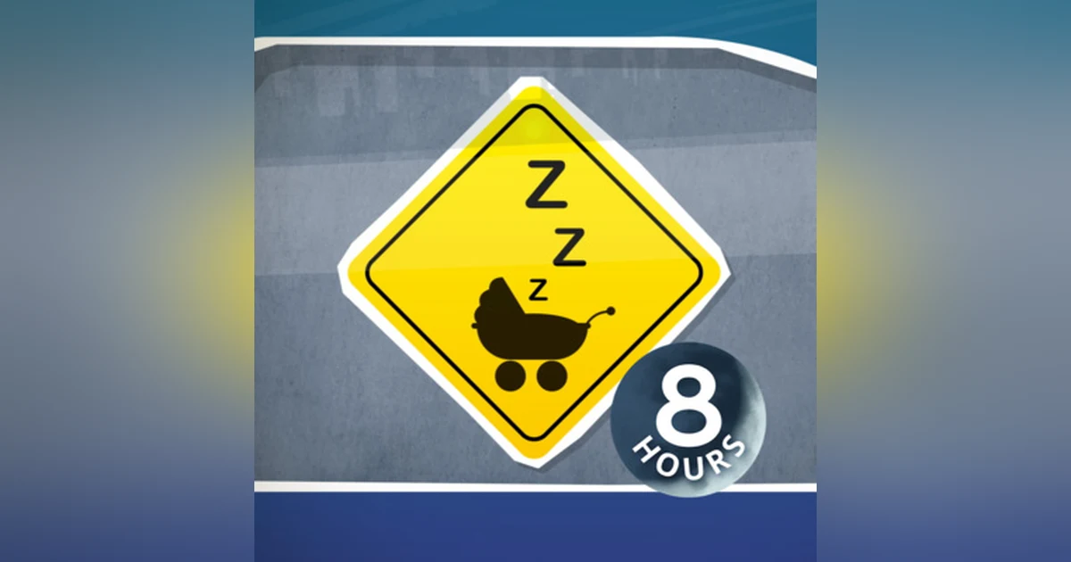 Sleepy Baby Car Ride 8 hours | White Noise for Babies