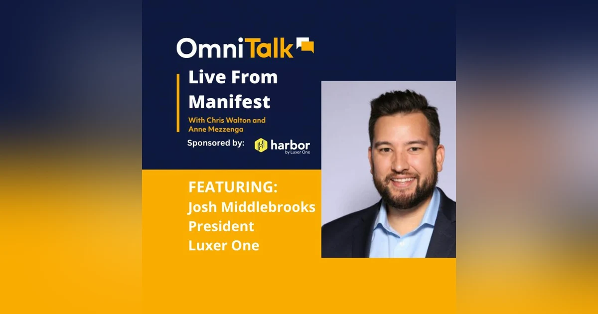 Live From Manifest | Luxer One President Josh Middlebrooks