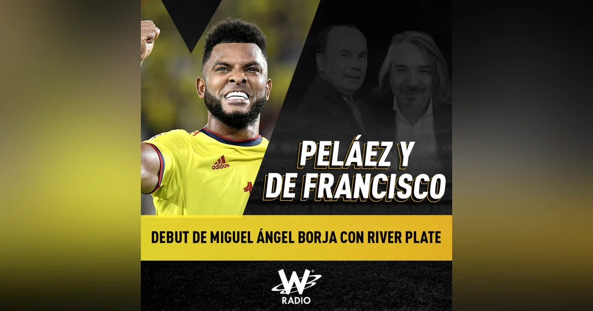 Debut de Miguel Ángel Borja con River Plate