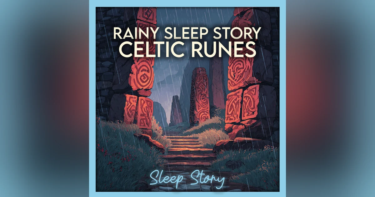 Celtic Runes at the Giant’s Causeway | Sleep Story for Adults with Rain & Ocean Sounds
