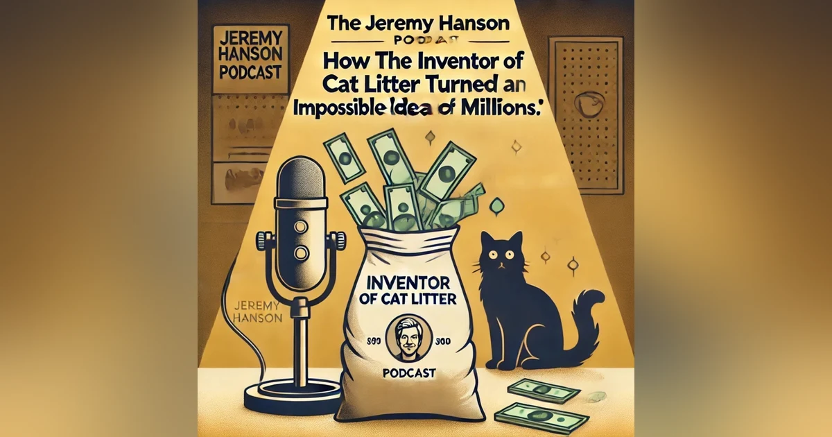 The Jeremy Hanson Podcast: How the Inventor of Cat Litter Turned an Impossible Idea into Millions