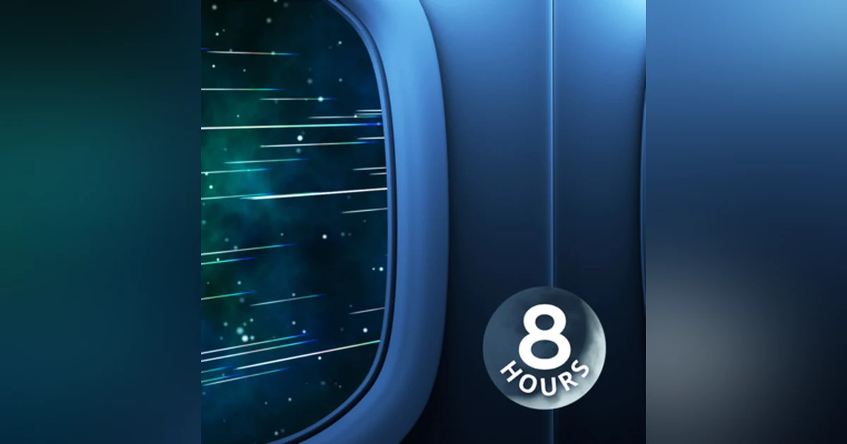 Space Sounds Sleep 8 Hours | Spaceship White Noise for Sleeping