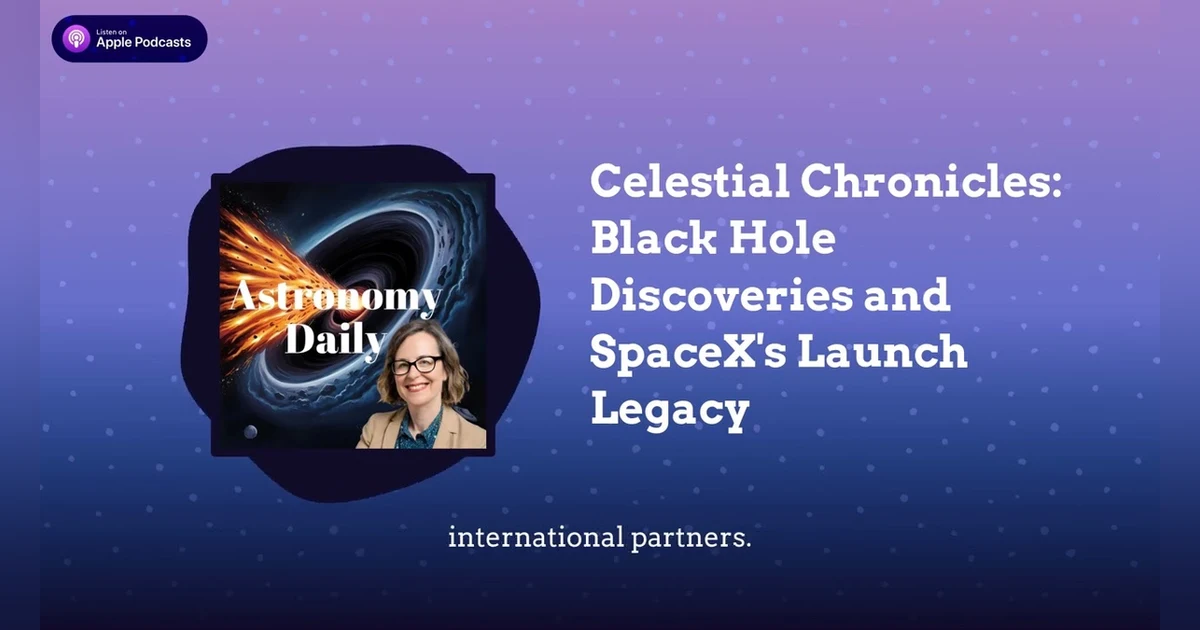Celestial Chronicles: Black Hole Discoveries and SpaceX’s Launch Legacy