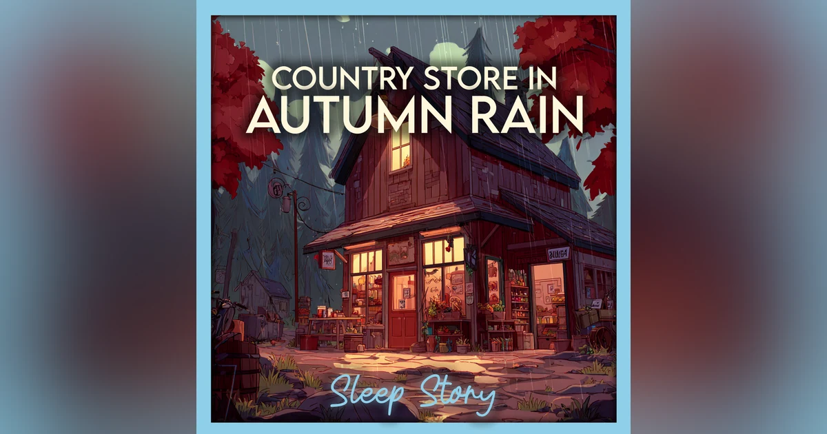 An Autumn Evening in a Quiet Country Store | Relaxing Sleep Story for Adults, Cozy Rainy Night, Calming Storytelling & Peaceful Sleep
