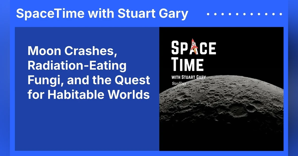 Moon Crashes, Radiation-Eating Fungi, and the Quest for Habitable Worlds