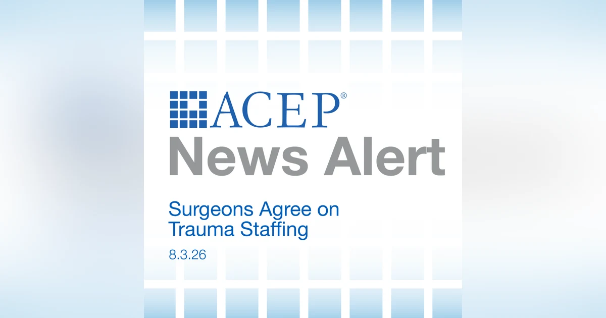 Surgeons Agree on Trauma Staffing