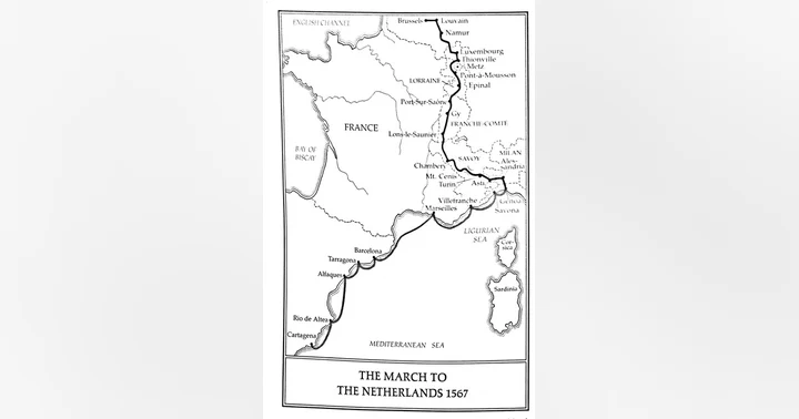 image for Alba's March to the Netherlands, 1567