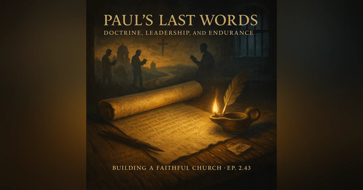 Paul’s Last Words: Doctrine, Leadership, and Endurance
