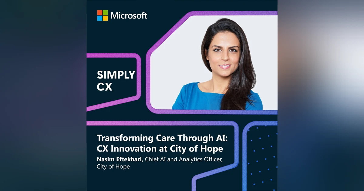 Transforming Care Through AI: CX Innovation at City of Hope