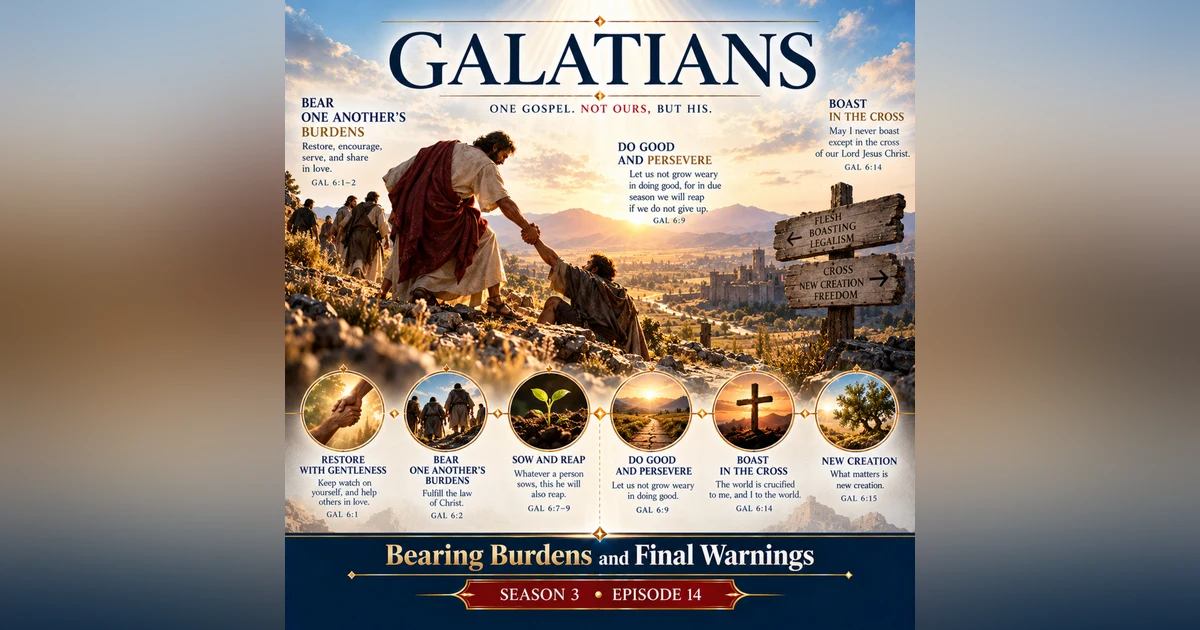 Galatians | Bearing Burdens and Final Warnings