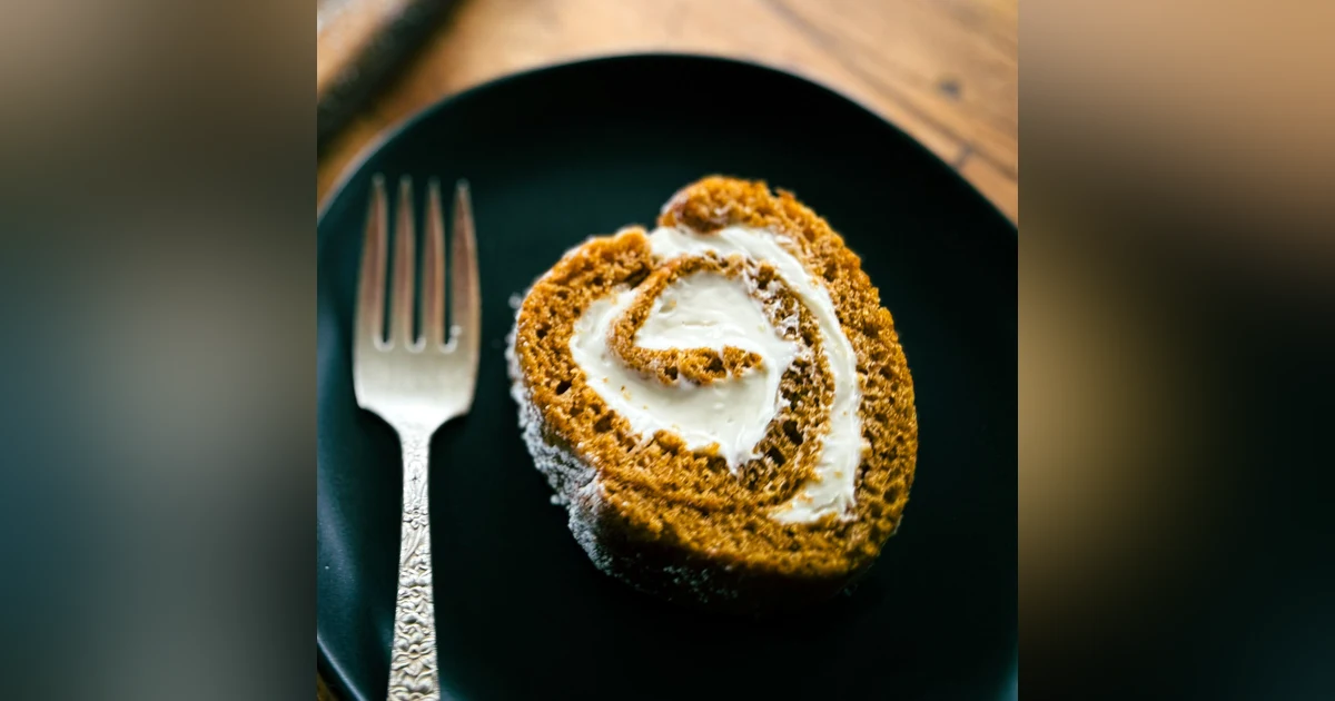 Baking a Gluten-Free Pumpkin Roll Cake for the First Time (It Almost Failed!)