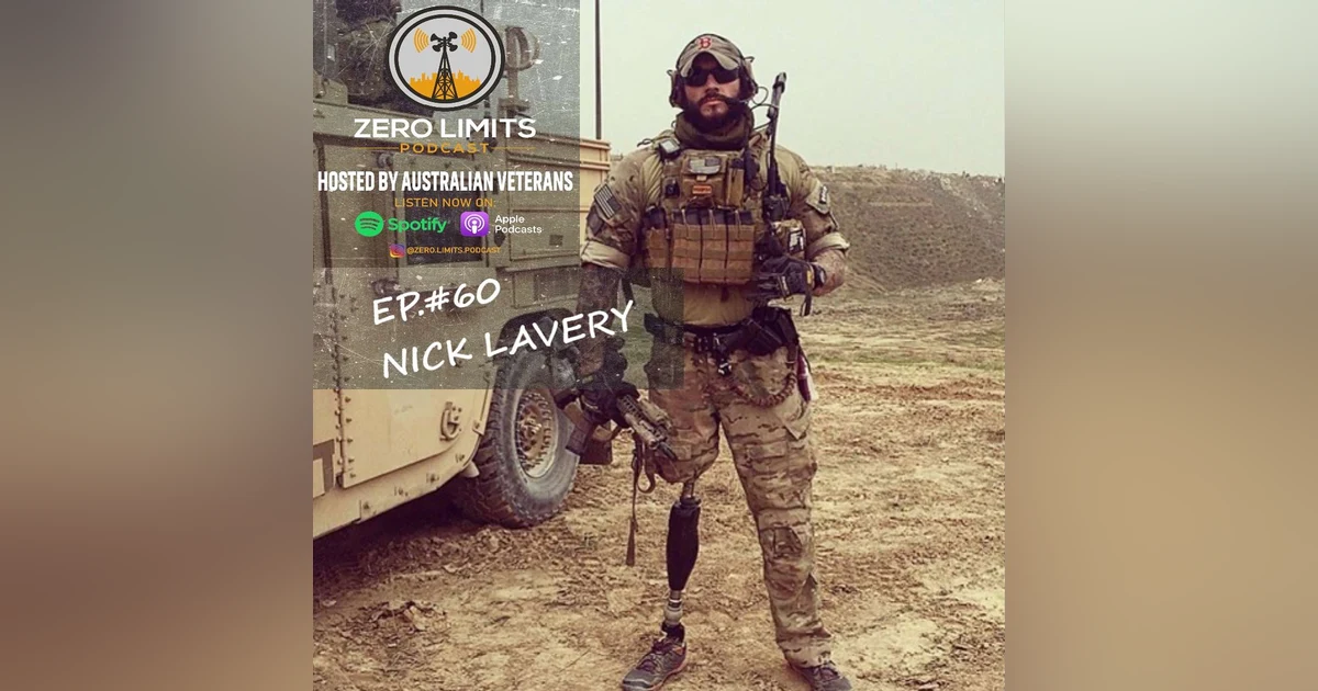Ep. 60 Nick "Machine" Lavery Active U.S Army Special Forces Green Beret - Afghanistan Veteran Amputee