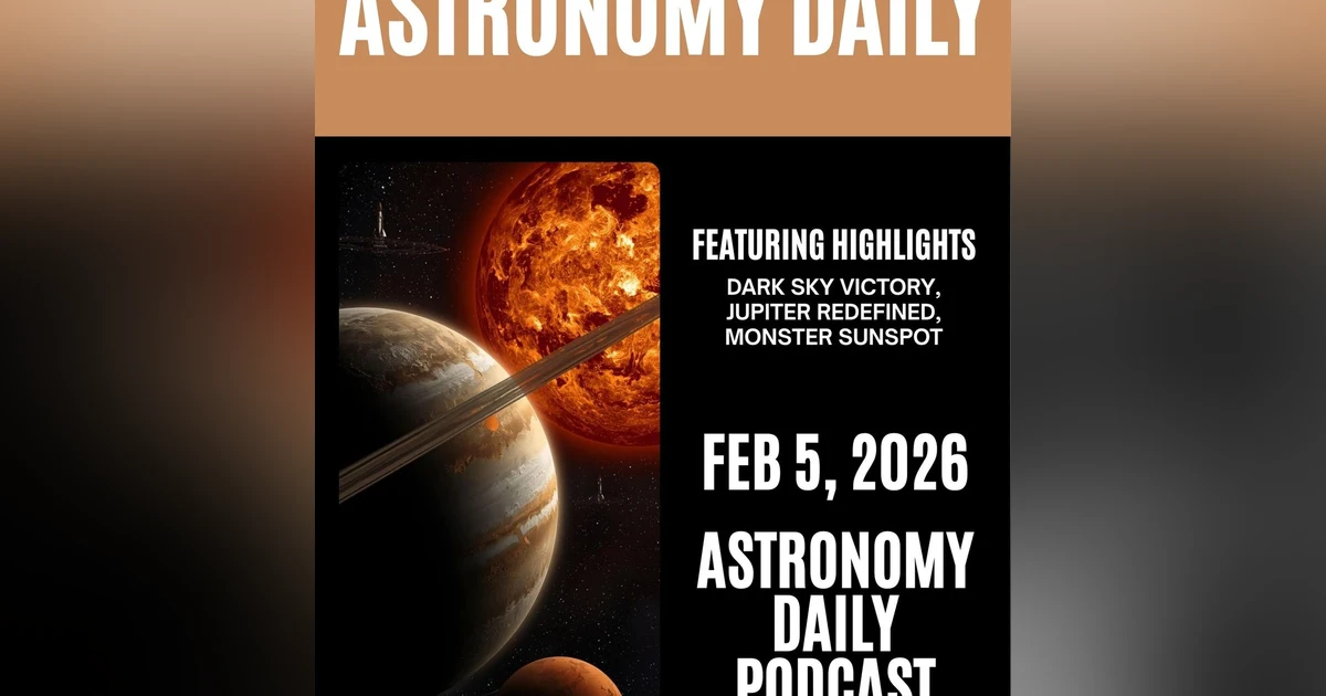 Dark Sky Victory, Jupiter Redefined, and Monster Sunspot Faces Earth