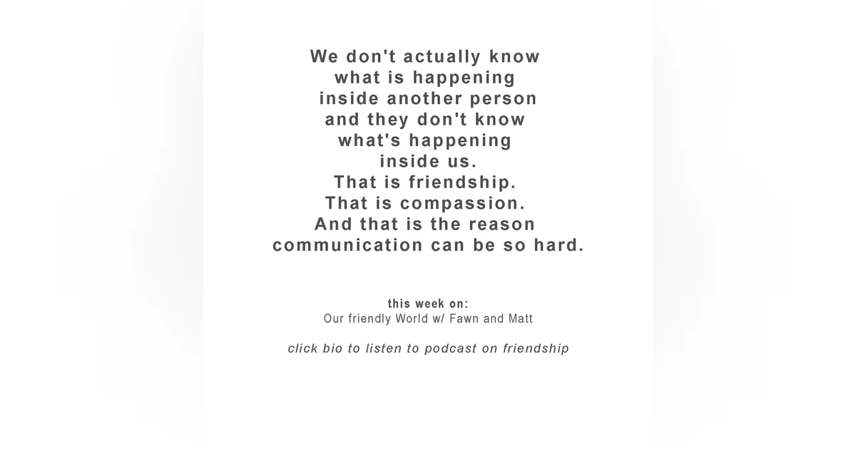 Are We Being Misunderstood? The Things We Say Without Saying a Word