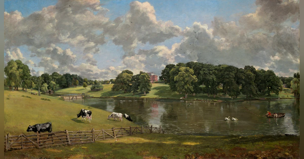 Wivenhoe Park, Essex by John Constable