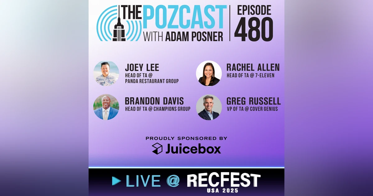 TA on the Front Lines: Panda, 7-Eleven, Champions Group & CoverGenius - LIVE from RecFest 2025