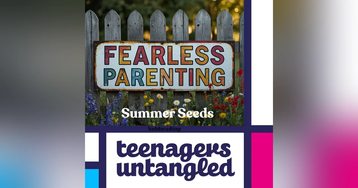 The vital parenting shift: becoming a mentor to your teen