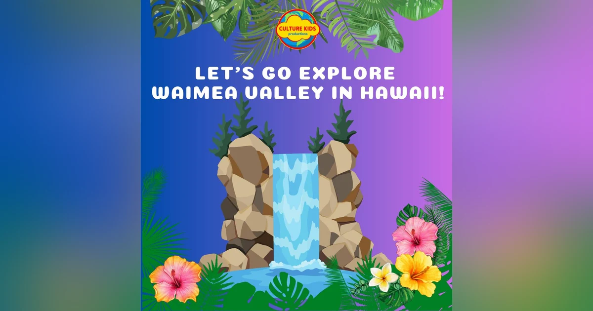 Let's Go Explore Waimea Valley in Hawaii!  🌴🌊