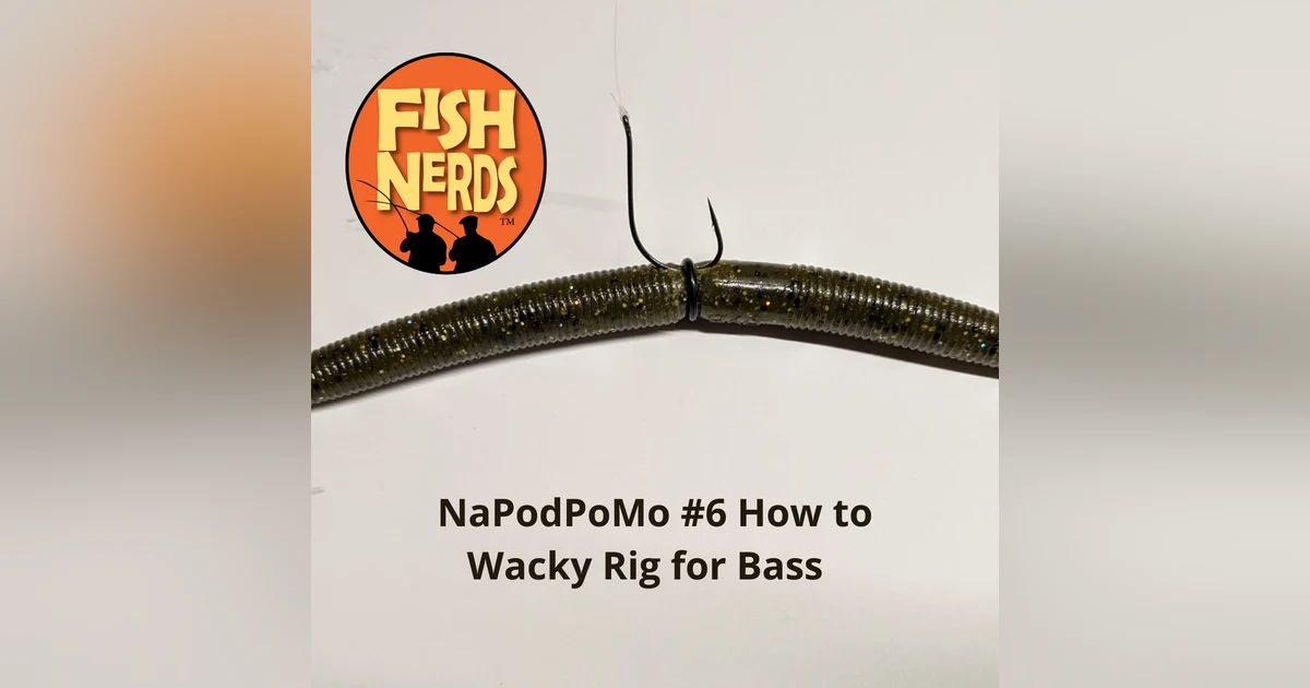 NaPodPoMo 6 How to Wacky Rig for Bass