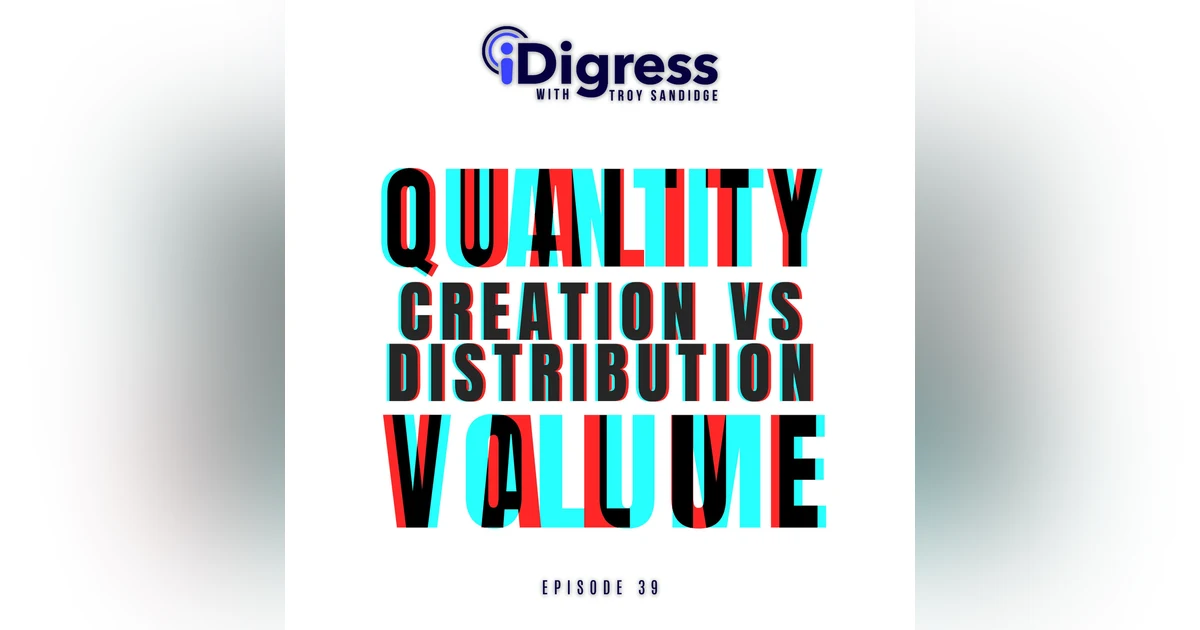 39. Quality vs Quantity. Content Creation vs Content Distribution. Value vs Volume. Which Combination Will Get You The Best Results For Your Business?