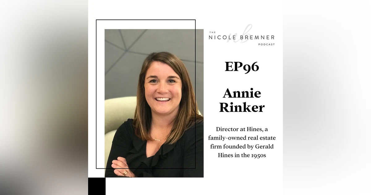 How to make the bones of our buildings better with Annie Rinker, from global real estate company Hines #96
