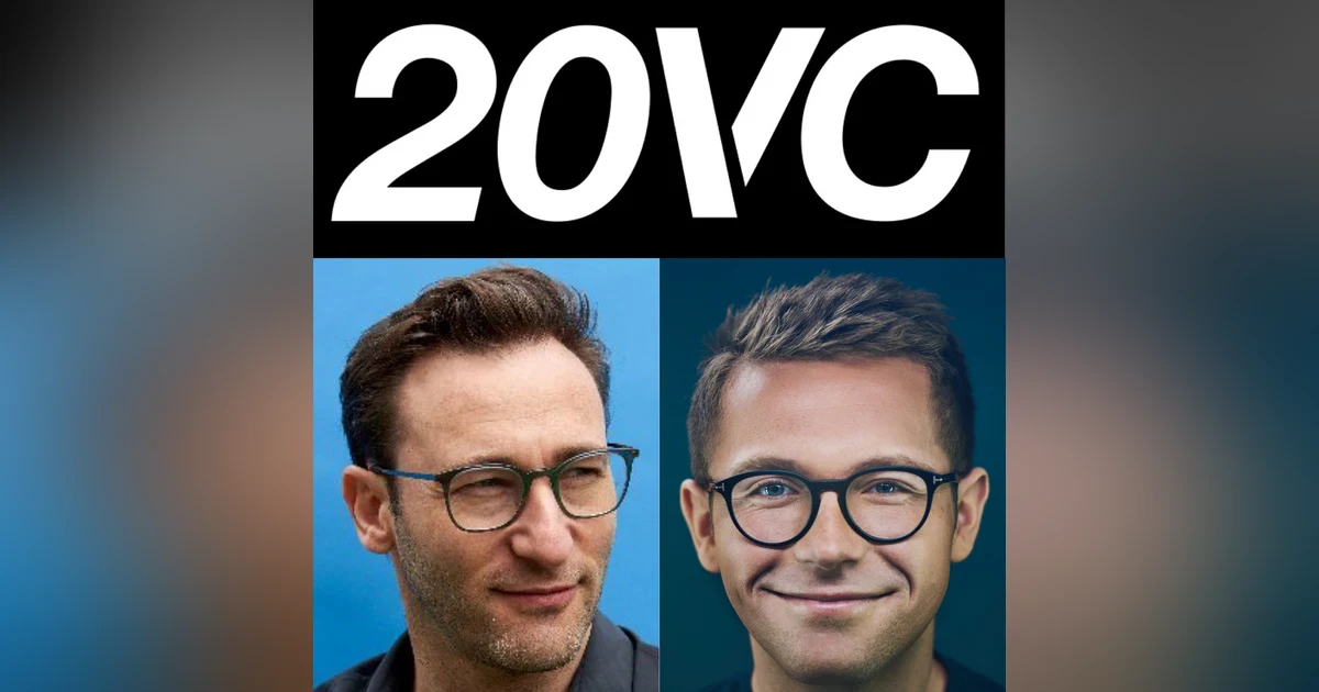 20VC: Simon Sinek on Trust; How it is Gained and Lost | Why Millennials Avoid Conflict | How to Listen Effectively | What Makes The Best Feedback and How to Provide It | Why Humans Do Not Change & How To Find Out Who You Really Are