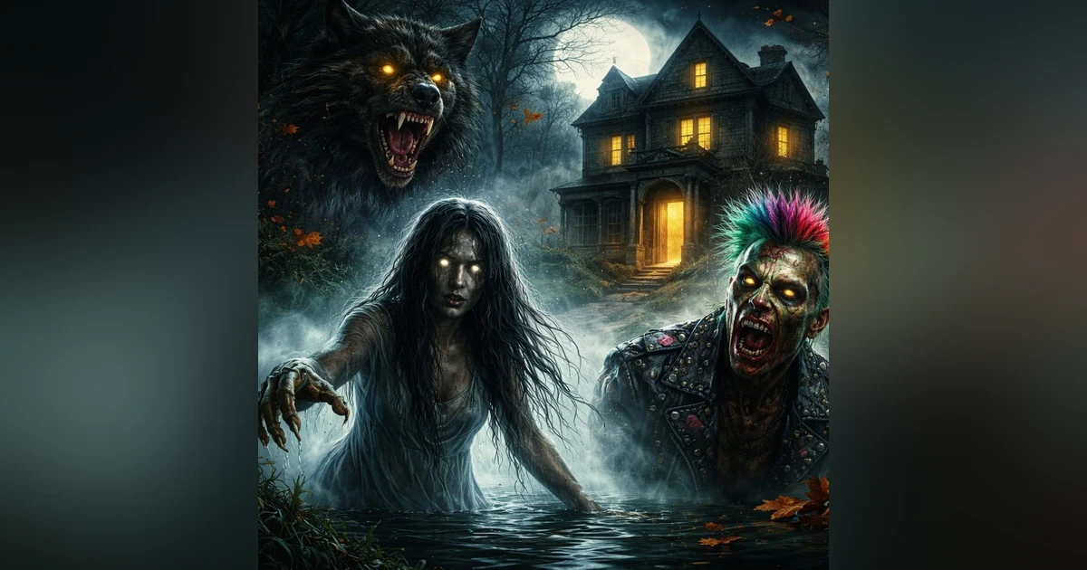 Ghosts, Werewolves, Zombies, and Haunted Houses: 4 Small-Town Horror Stories