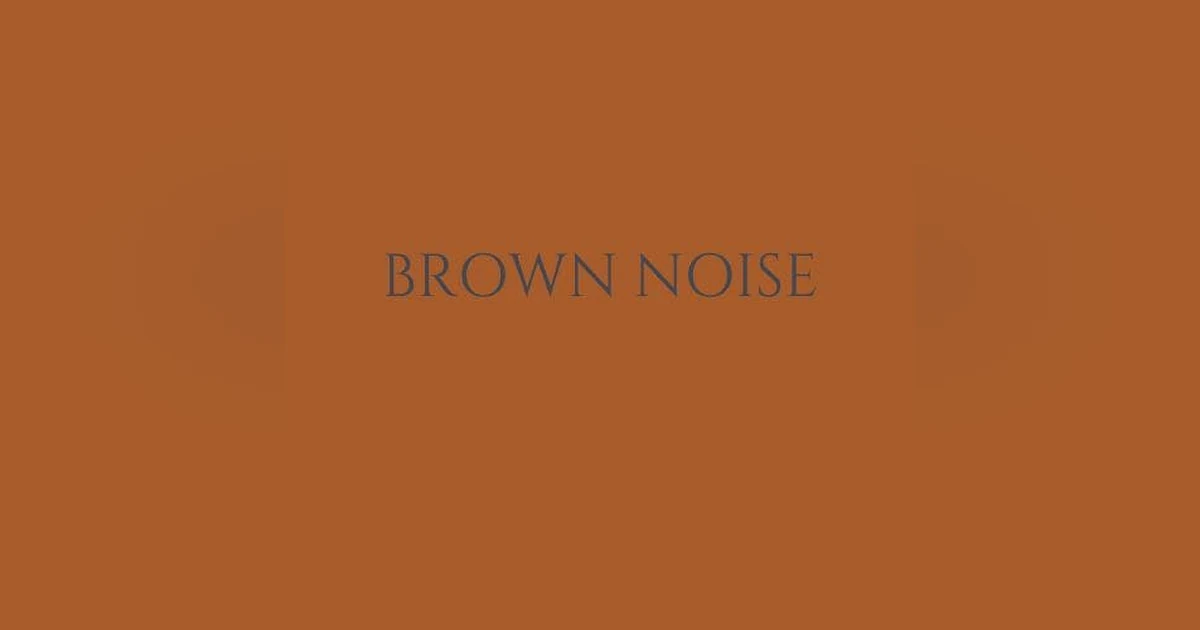 Academic Brown | 8 hr | Brown Noise: A Sonic Wellness Journey | Meditation, Study, Reduce Stress