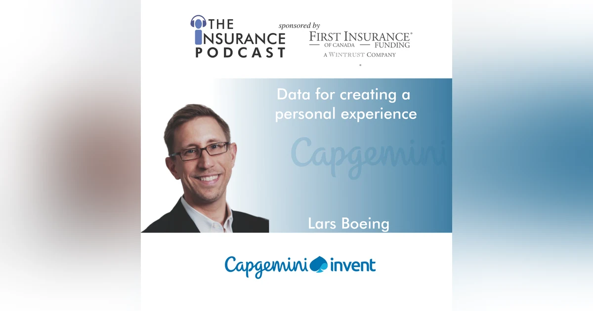 Data for personalized insurance experiences- Lars Boeing Capgemini Invent