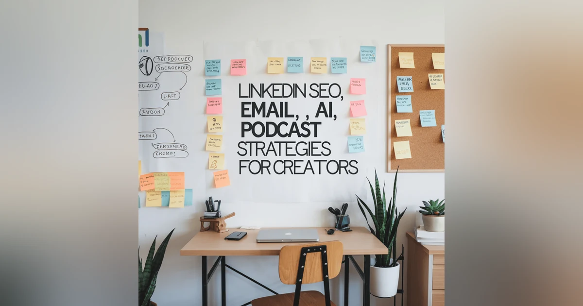 😯 LinkedIn SEO, Email, AI & Podcast Strategies for Creators with Favour Obasi-ike 🎙️