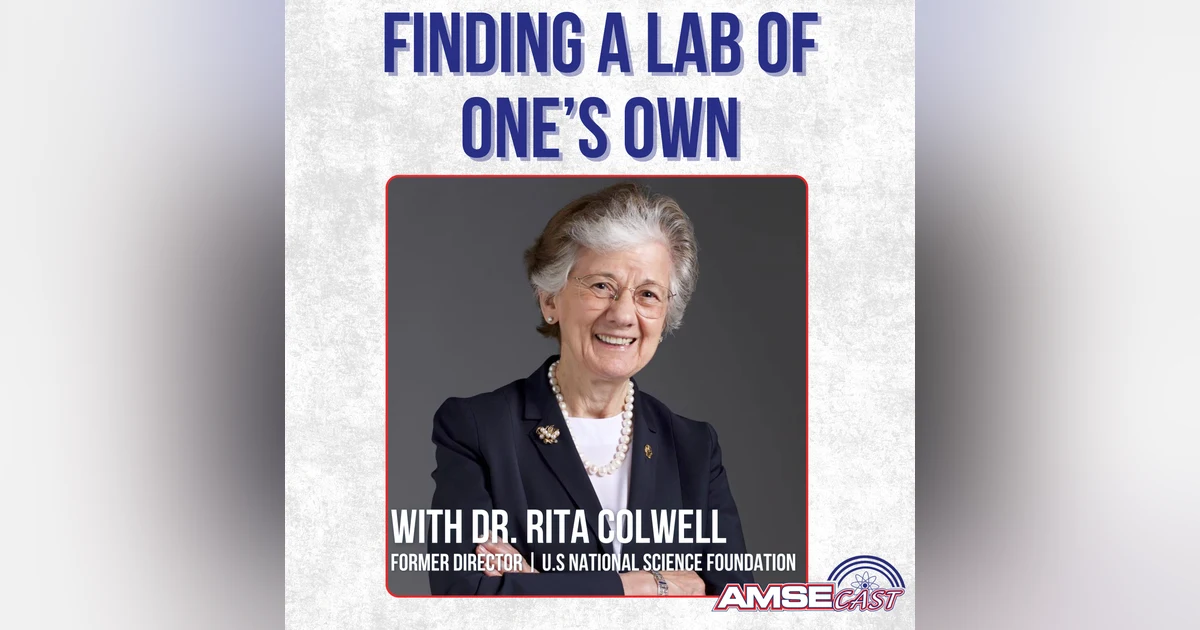 Finding a Lab of One’s Own with Dr. Rita Colwell