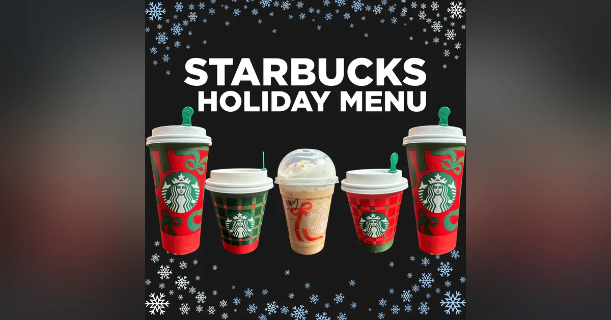 Starbucks Holiday Menu Taste Test & Branding Review