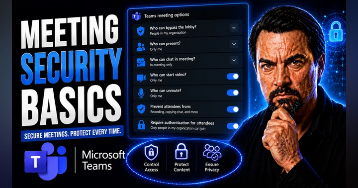 image for Teams Meeting Security Guide