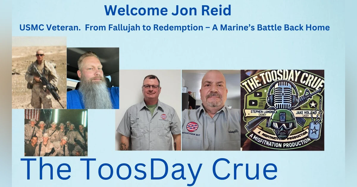 Jon Reid: From Fallujah to Redemption – A Marine’s Battle Back Home