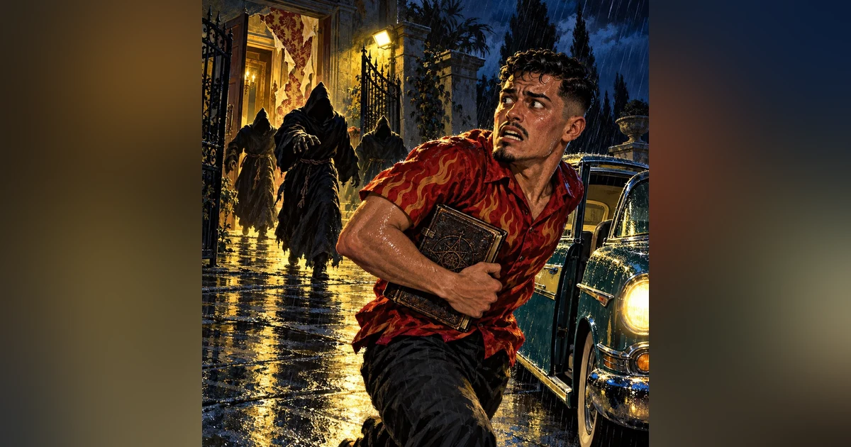 The Last Days of Jimmy Flavor: A Vatican Heist, a Plague Grimoire & a Disease Cult