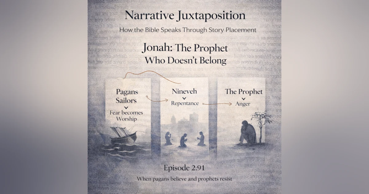 Narrative Juxtaposition: How the Bible Speaks Through Story Placement | Part 3