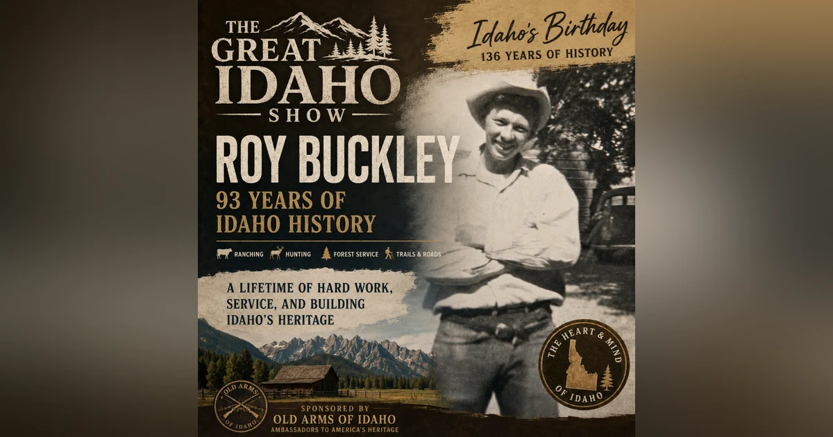 Idaho’s Birthday Special | Roy Buckley on 93 Years of Idaho History, Ranching, Firearms & the Sawtooths