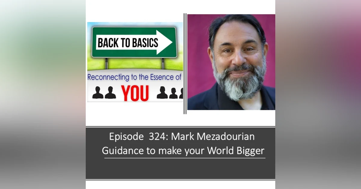 E324: Mark Mezadourian - Guidance to make your World Bigger