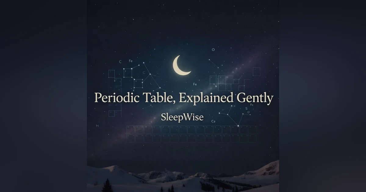 Periodic Table, Explained Gently | A SleepWise Story