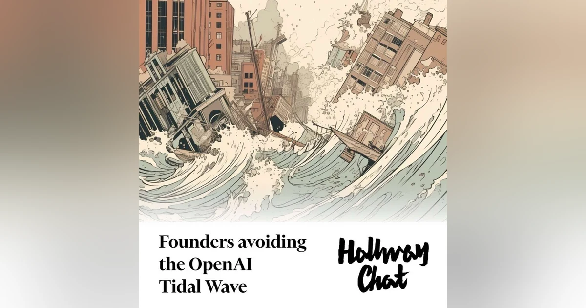 My GPTs, and avoiding the OpenAI tidal wave as a founder