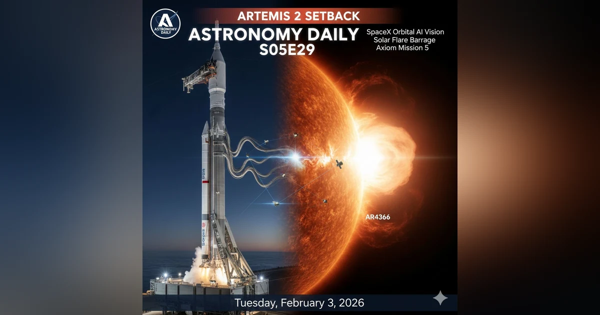 Artemis 2 Setback, SpaceX's Trillion-Dollar Orbital Vision & X8.3 Solar Flare