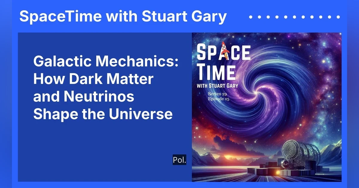 Galactic Mechanics: How Dark Matter and Neutrinos Shape the Universe