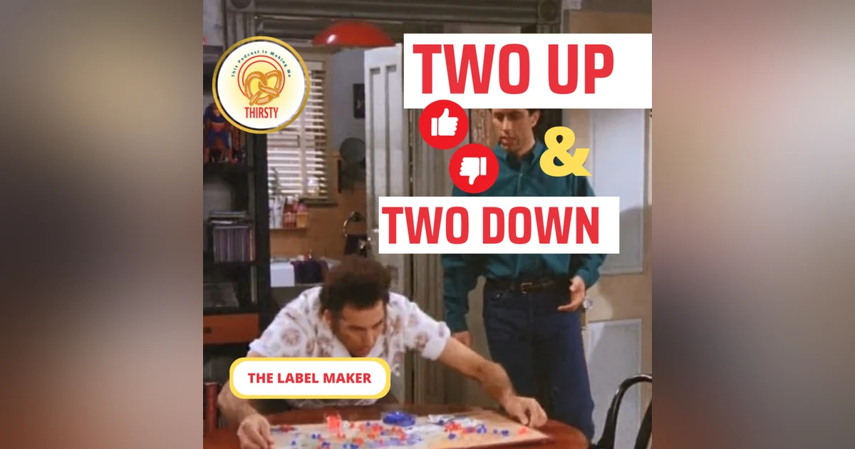 Seinfeld Podcast | Two Up and Two Down | The Label Maker