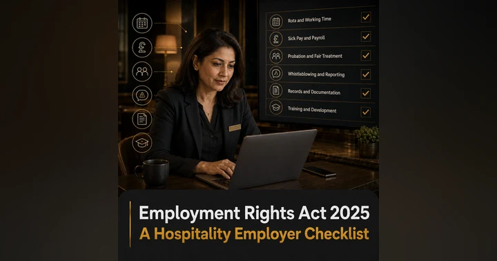 image for Employment Rights Act 2025: A Hospitality Employer Checklist