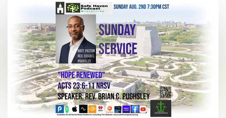 image for Safe Haven Podcast For Sunday 8/2/2026