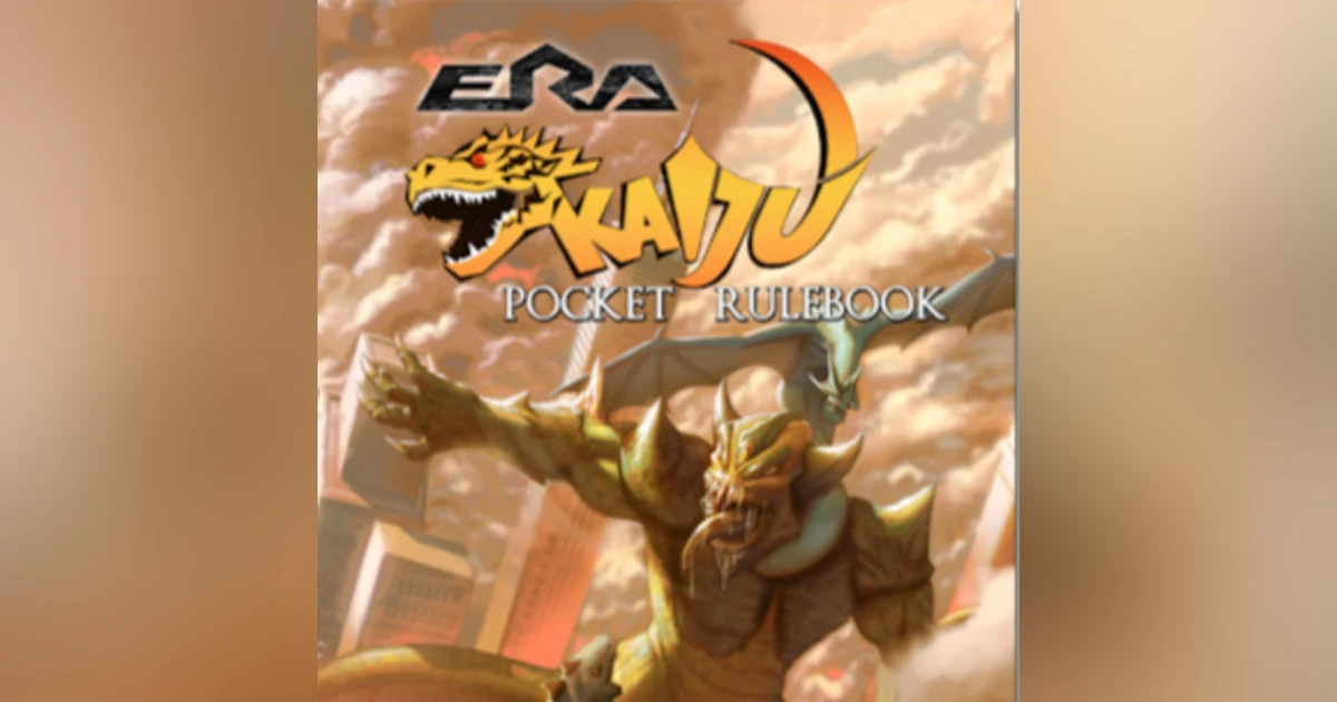 Era: Kaiju - A Tabletop RPG Where You Become a Kaiju!