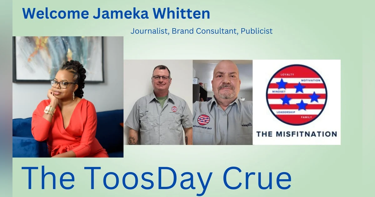 Unleashing the Power of Branding with Jameka Whitten on The ToosDay Crue