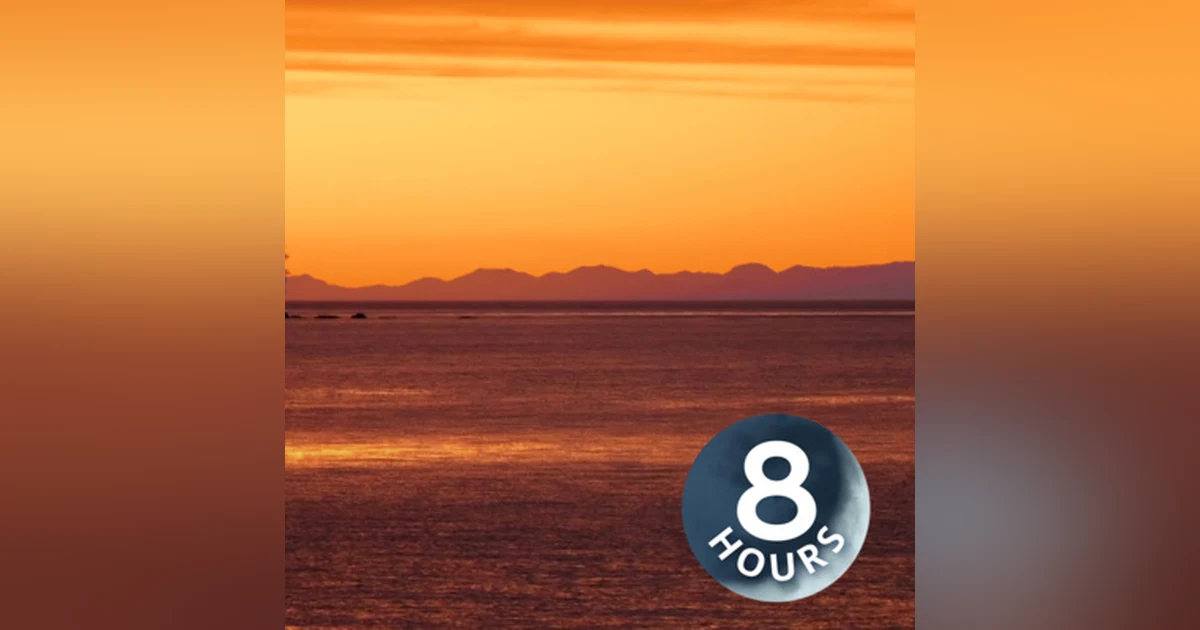 Peaceful Ocean Sounds for Sleeping, Studying, Meditation | Nature White Noise 8 Hours