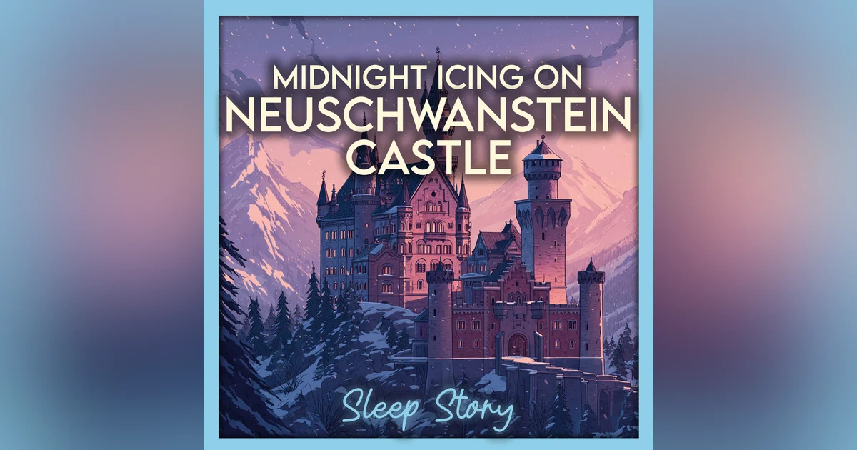 Neuschwanstein at Midnight: A Winter Castle Sleep Story for Adults