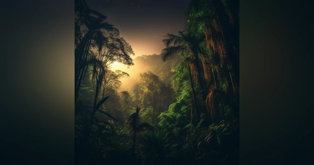 Jungle Night Sounds: Exotic  Ambience for Sleep and Study